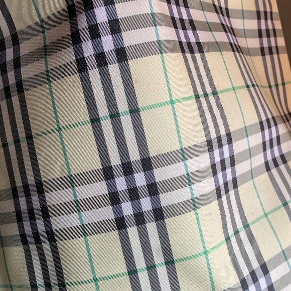 Authentic VINTAGE BURBERRY Checkered medium long tote - Picture 11 of 16